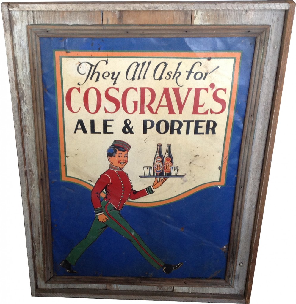 Cosgrave Tin Sign