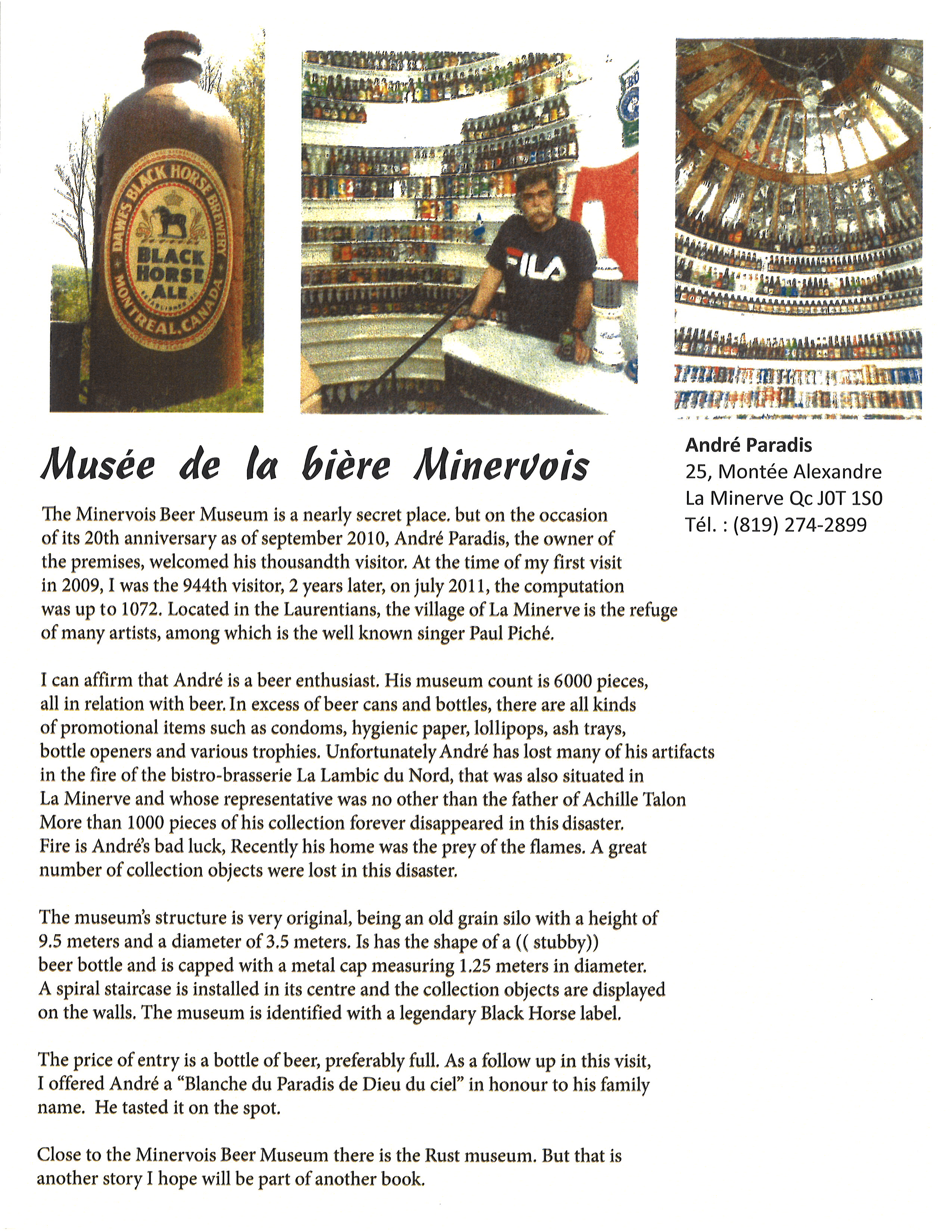 Musee de la biere Minervois